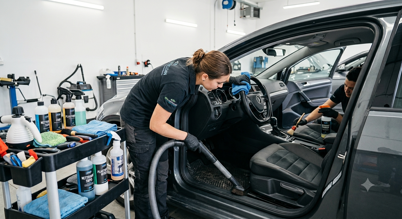 Lavage intérieur voiture : le guide complet pour nettoyer son habitacle comme un professionnel